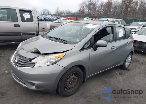 2014 Nissan Versa Note Sv из США, поврежденный, VIN 3N1CE2CP2EL423386
